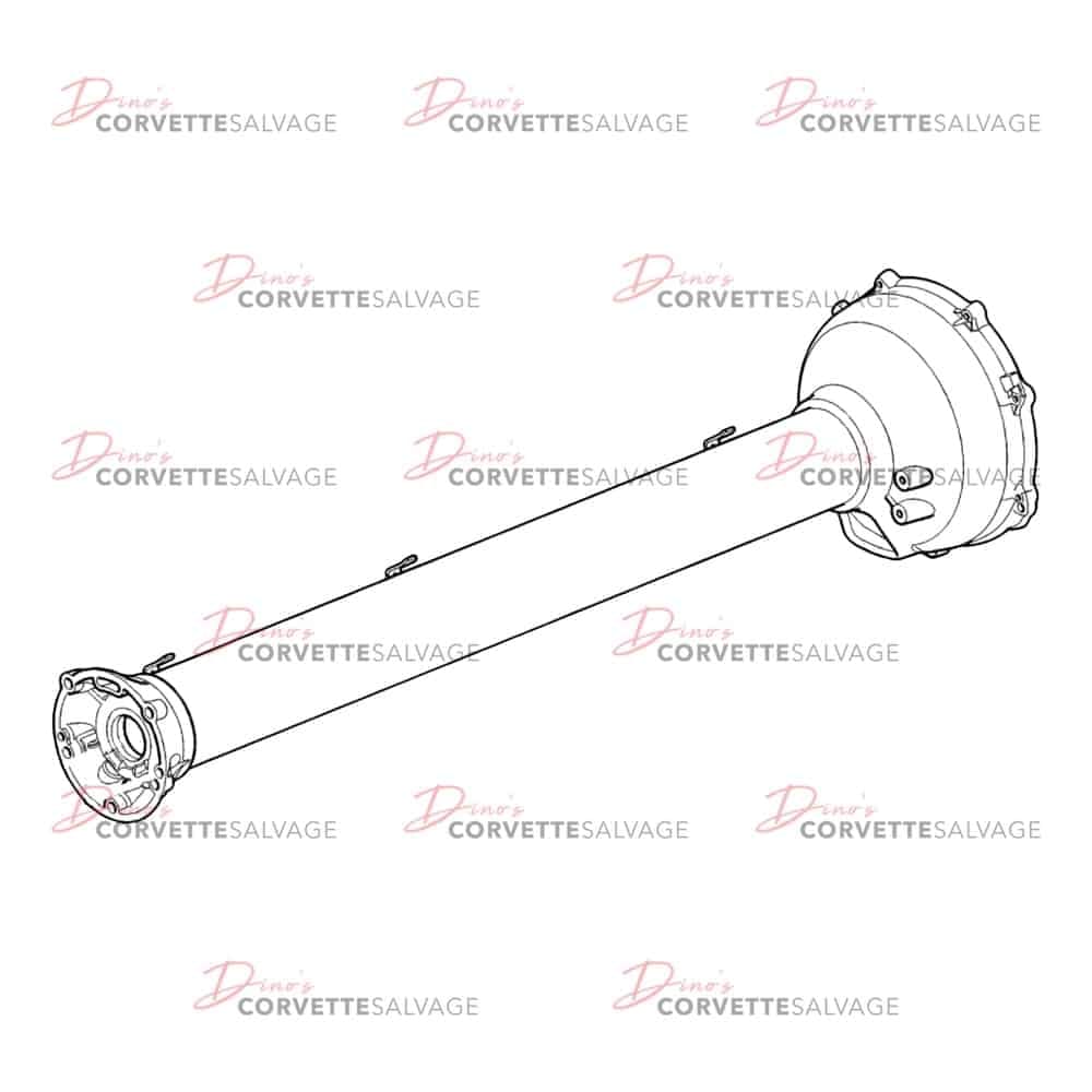 C6 Used Automatic Transmission Driveline Torque Tube 2006-2013