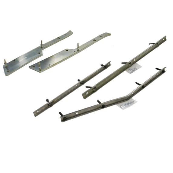 C3 New Front Bumper Retainers - All 5 Retainers with 24 Clips 1980-1982