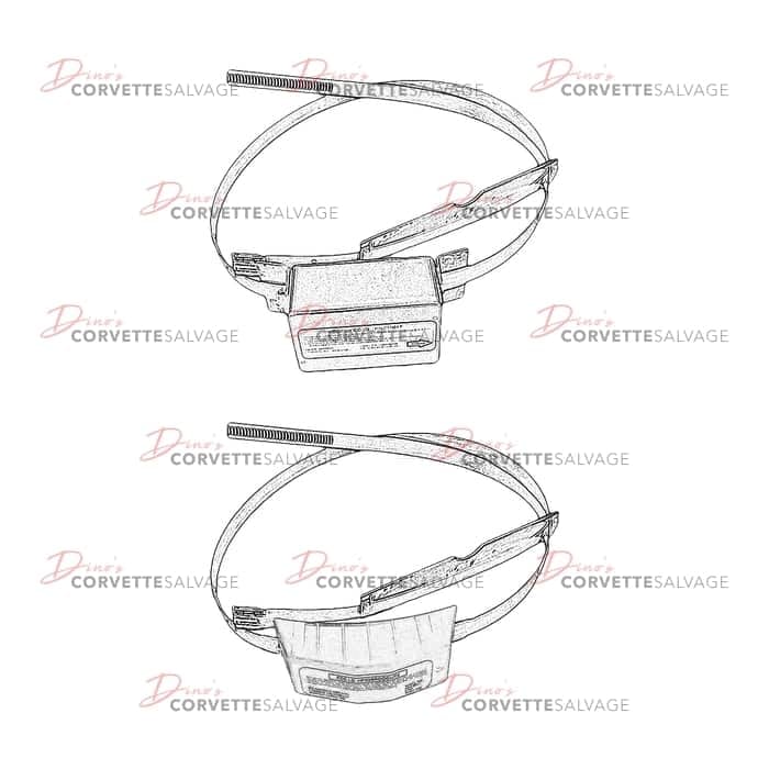 C4 Used Low Tire Pressure Sensor 1989-1996