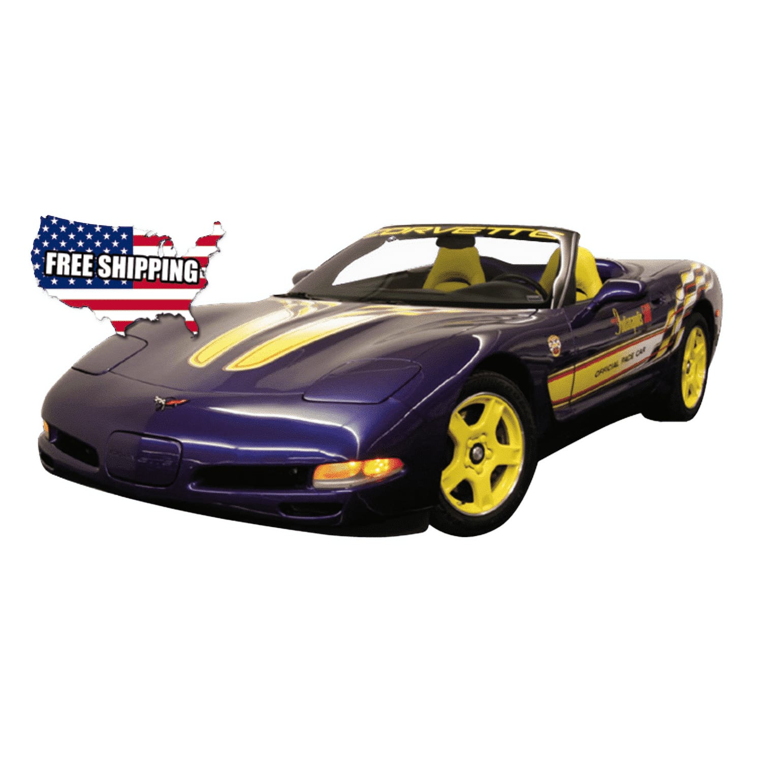 C5 New Indy 500 Pace Car Decal Stripes Kit 1998