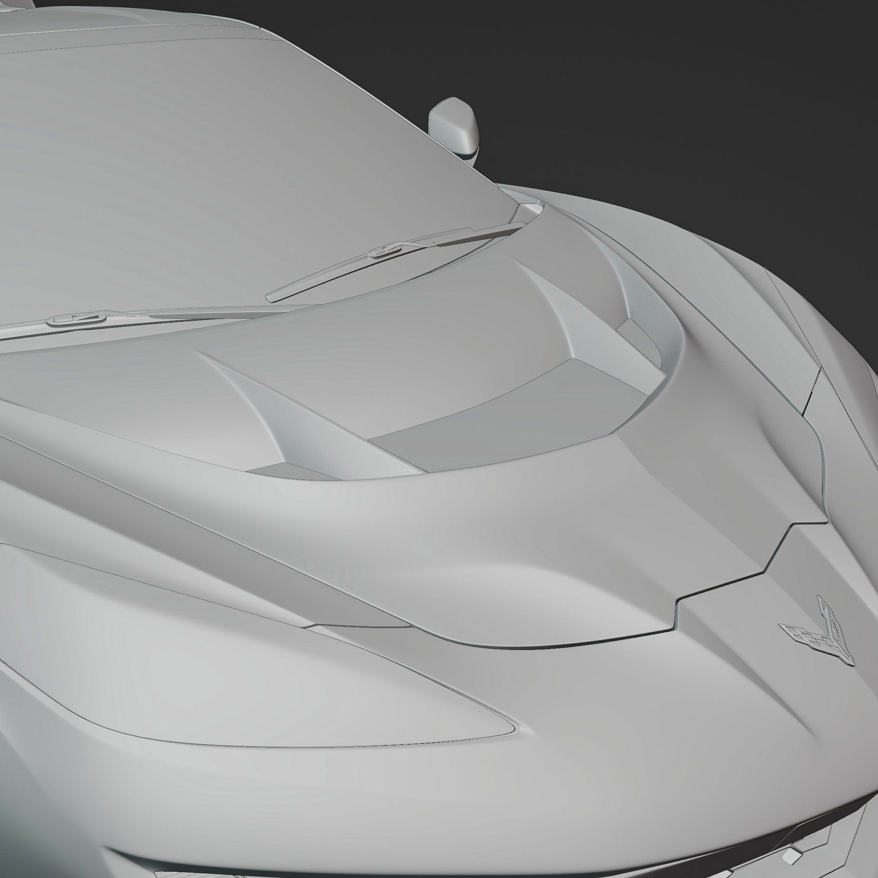 New C8 ZR1 Hood 2020-2026