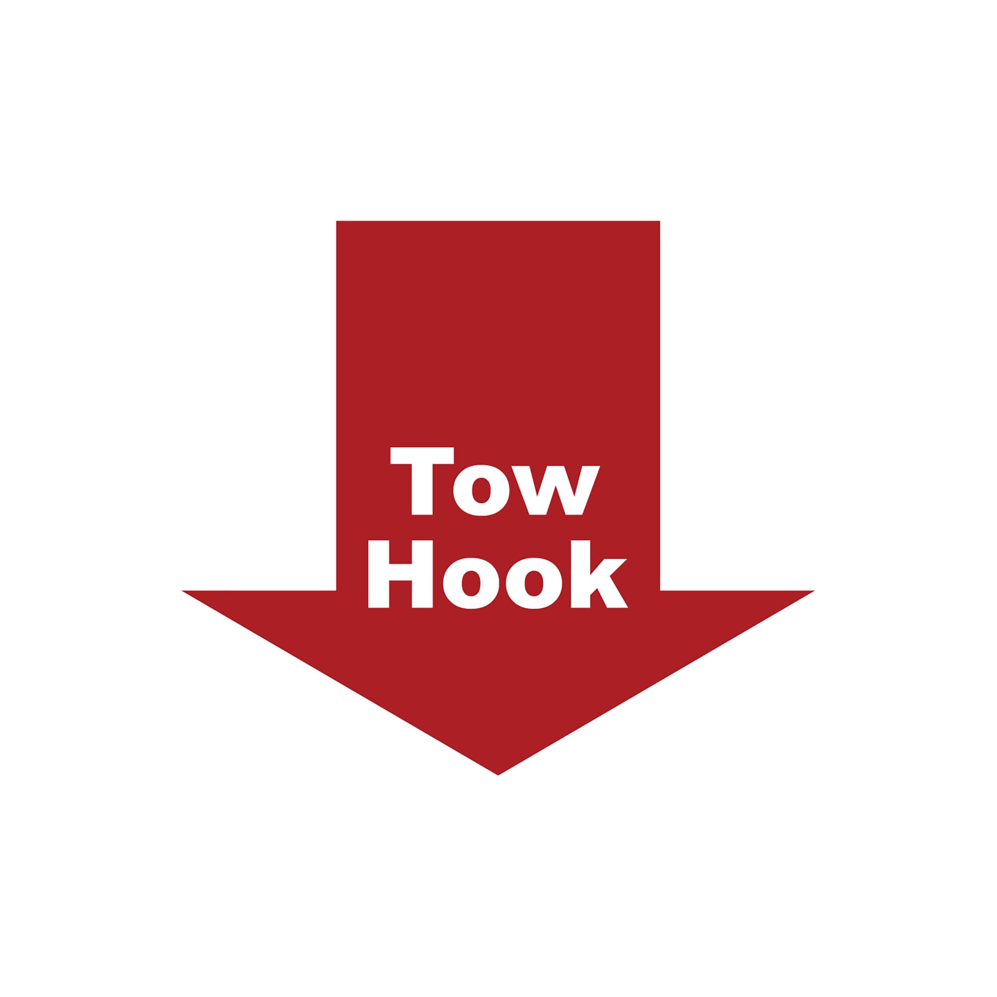 C1-C8 New Tow Hook Decal - Universal - Choose Color 1953-2026