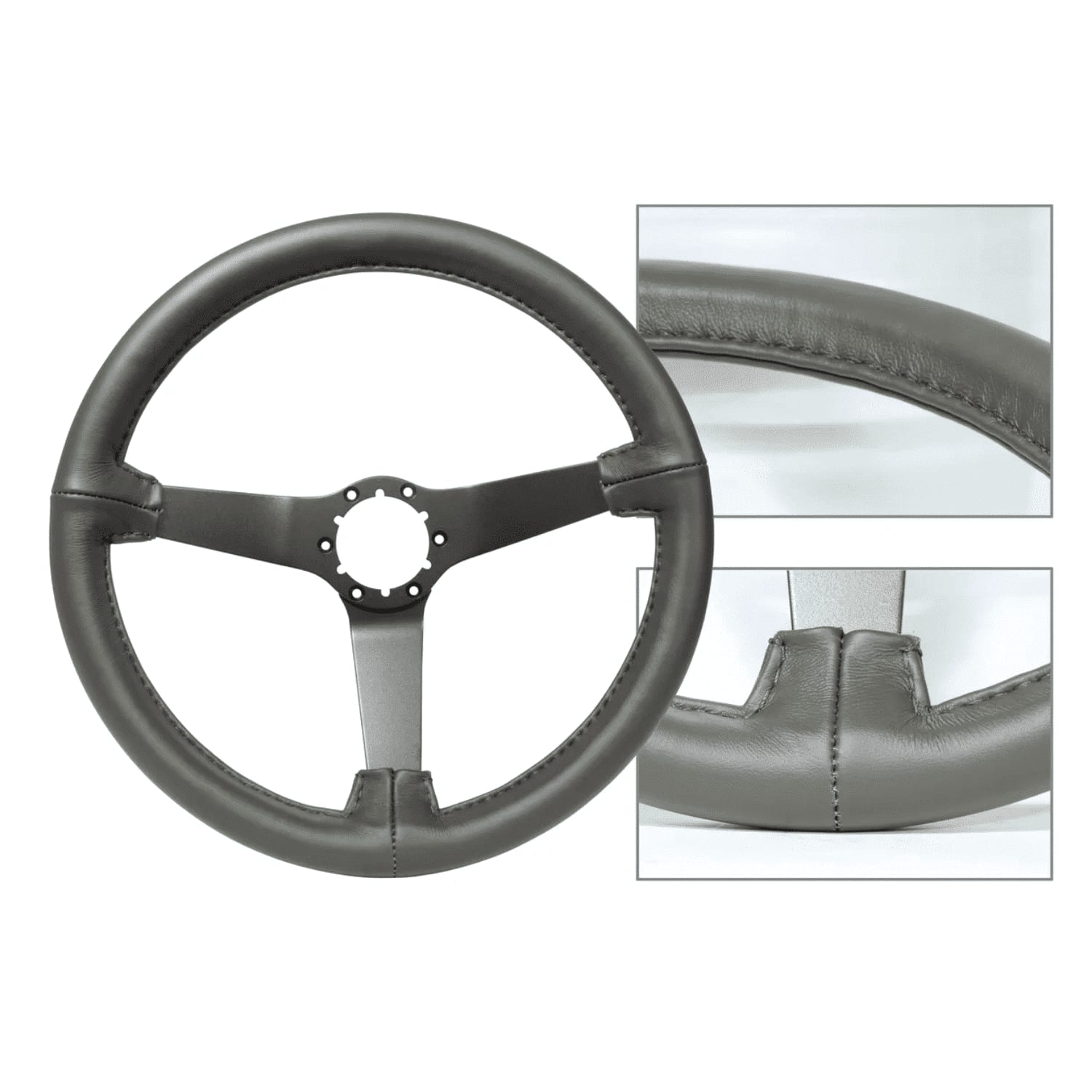 C3 New Collector's Edition Leather Wrapped Steering Wheel 1982
