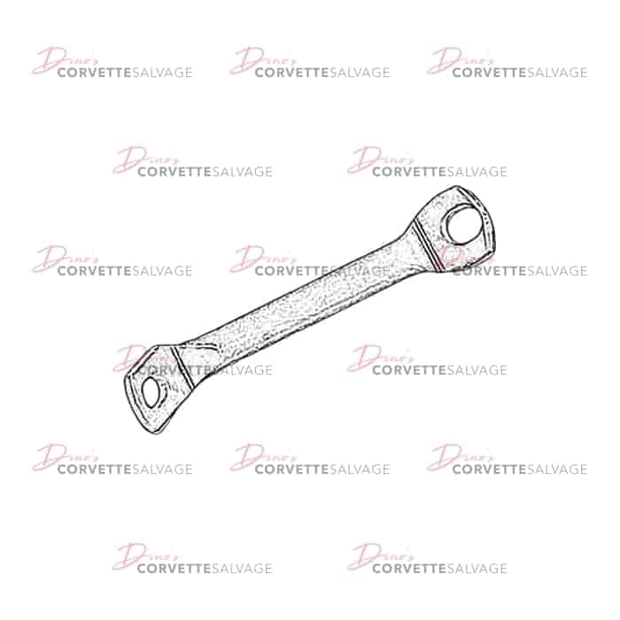 C4 Used Air Injector Pump Brace 1986-1991