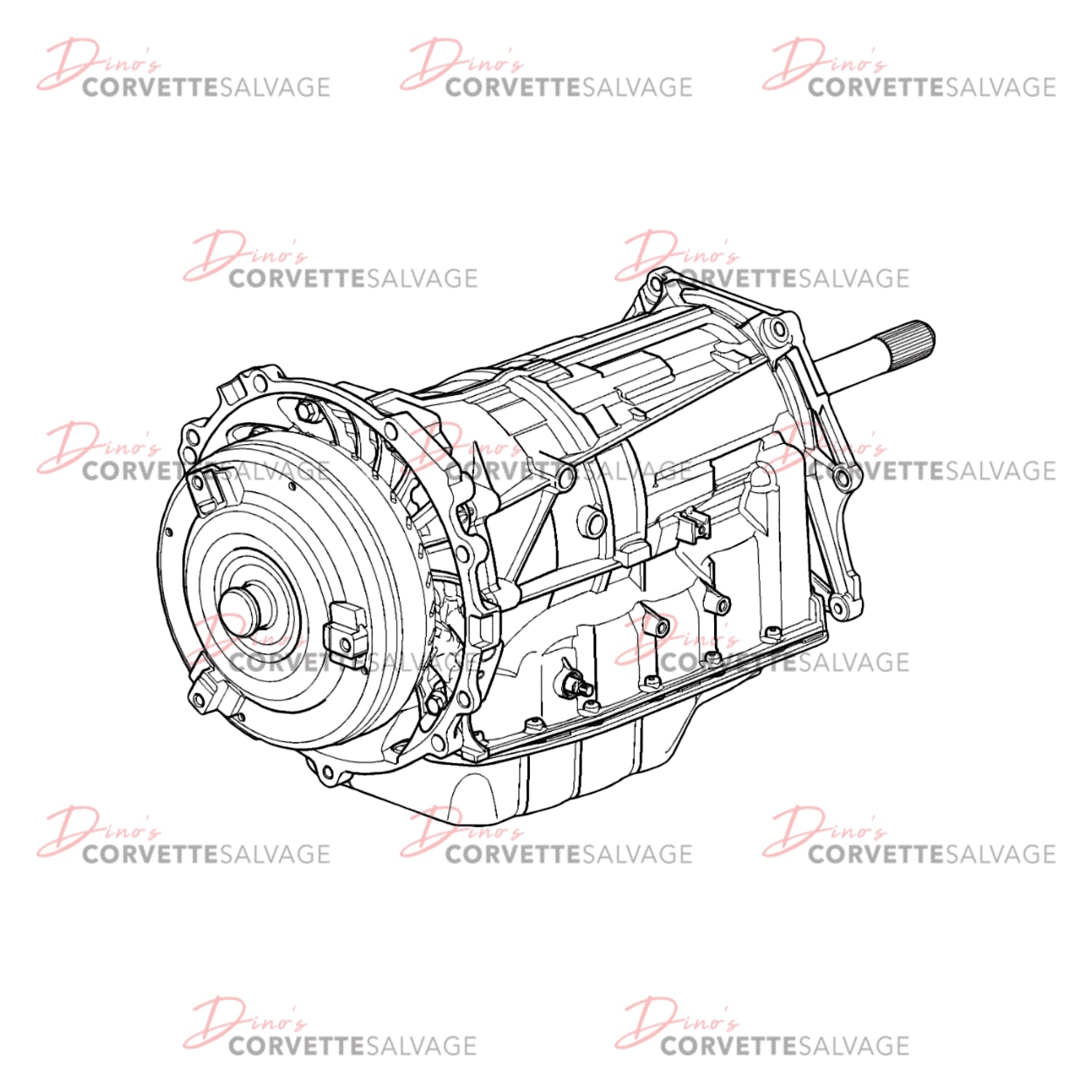 C7 Used 6-Speed Automatic Transmission 2014
