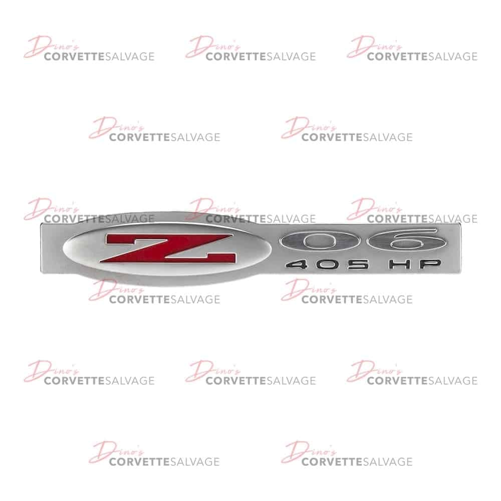 C5 Used Z06 Side Fender Emblem 2002-2004