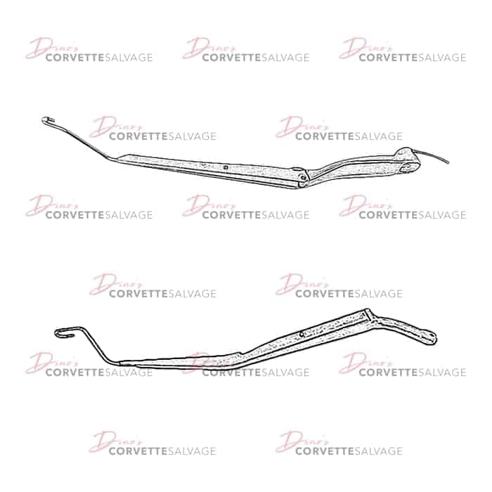 C6 Used Windshield Wiper Arm 2005-2013
