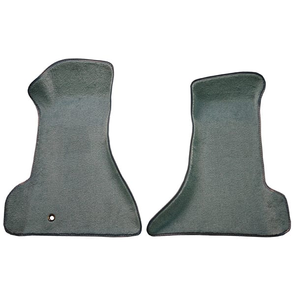 C4 New Cutpile Premium Contour Floor Mat Frt Row 2pc (8396) 1984-1996