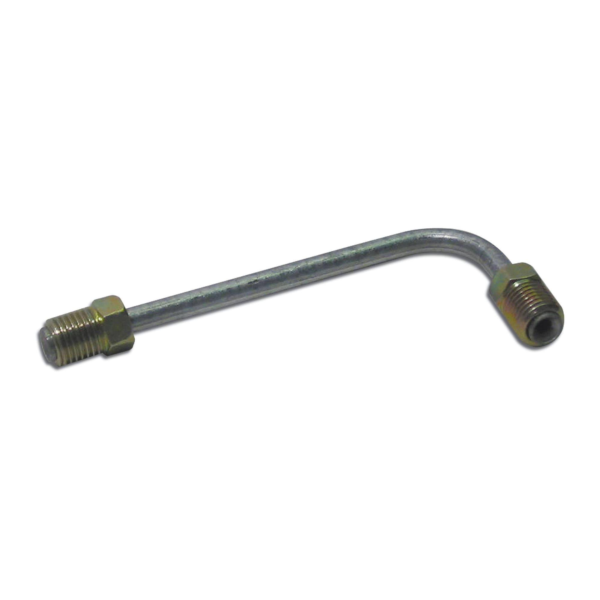 C2-C3 New Driver-Side Brake Line, Front Block To Flex Hose 1963-1968