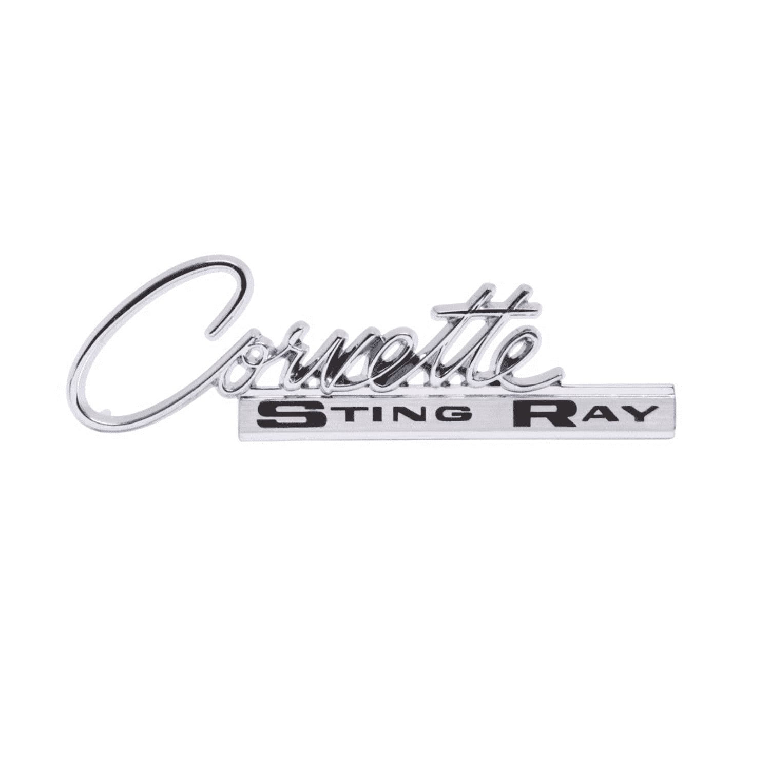 C2 New Glove Box Door Emblem 1964-1965