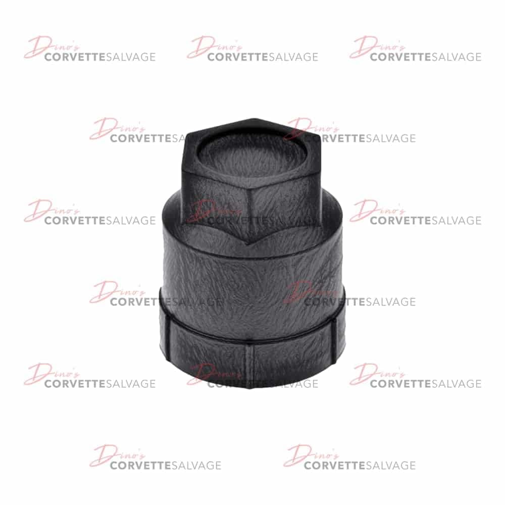 C4 Used Black Lug Nut Cap 1984-1985