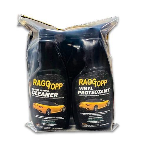 C1-C8 New RAGGTOPP Vinyl Convertible Top Cleaner & Protectant Kit 1953-2026