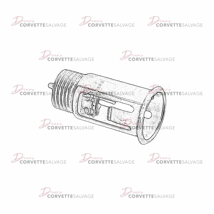 C4-C5 Used Cigarette Lighter Receptacle 1984-2004