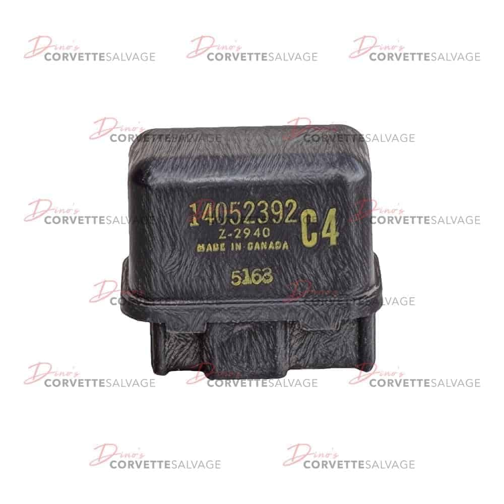 C4 Used A/C Blower Motor Relay 1984-1987
