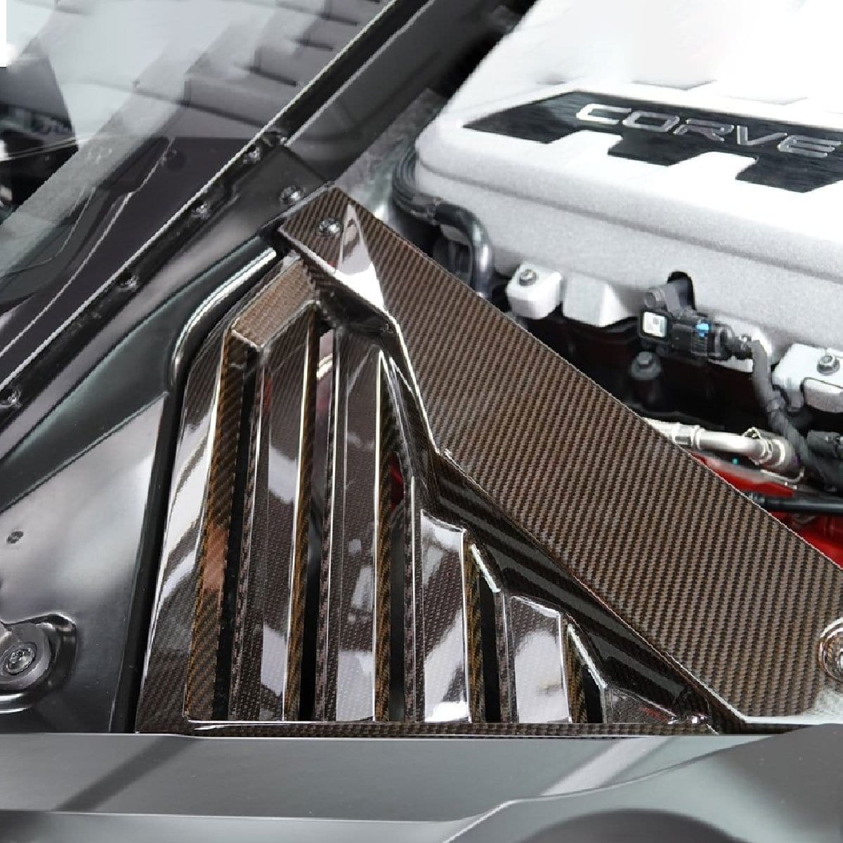New C8 Carbon Fiber Engine Appearance Pack 2020-2026
