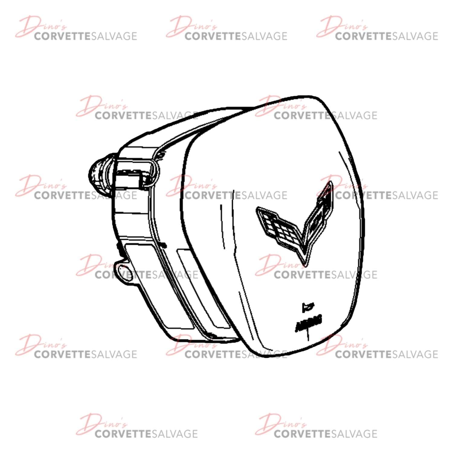 C7 Used Driver-Side Airbag 2014-2019