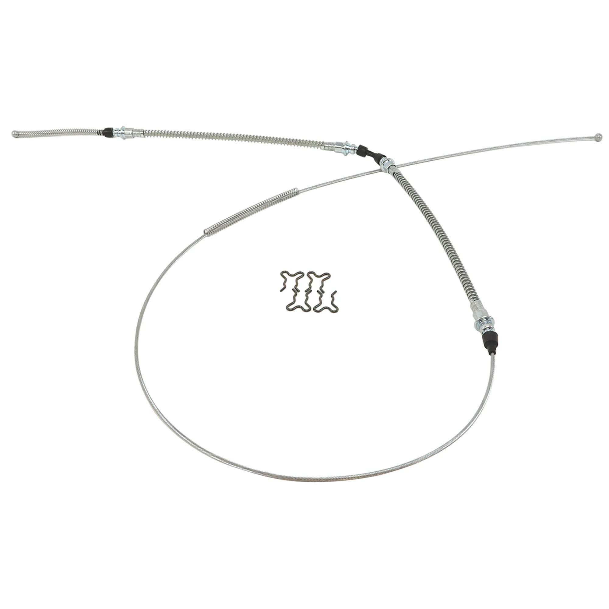 C2-C3 New Park Brake Cable, Rear 1965-1982