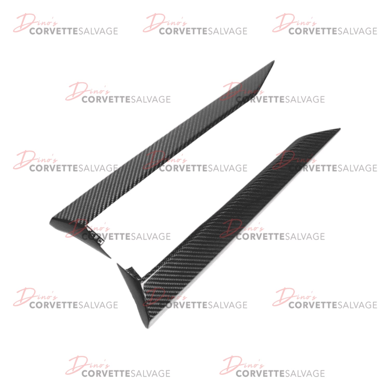 C8 New E-Ray, Z06 Carbon Fiber Door Handle Set 2023-2024