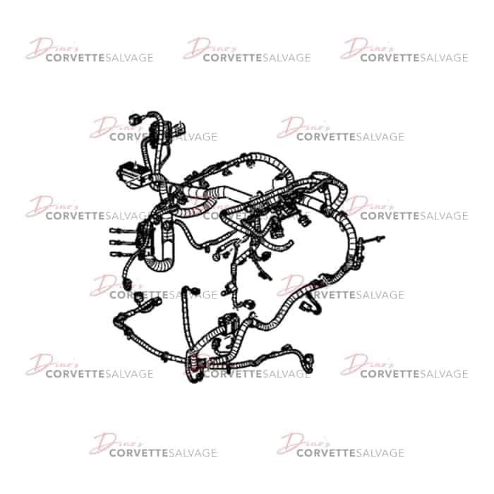 C6 Used LS3 Engine Wire Harness 2008