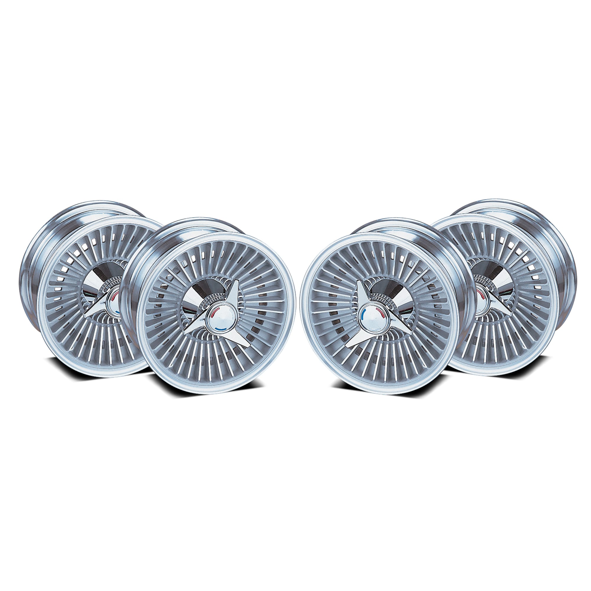 C2 New Knock-Off Wheel Set - Replica Style - Complete 1963-1964