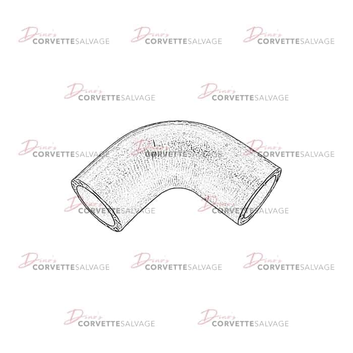 C4 Used ZR-1 Upper Engine To Tee Radiator Hose 1990-1995