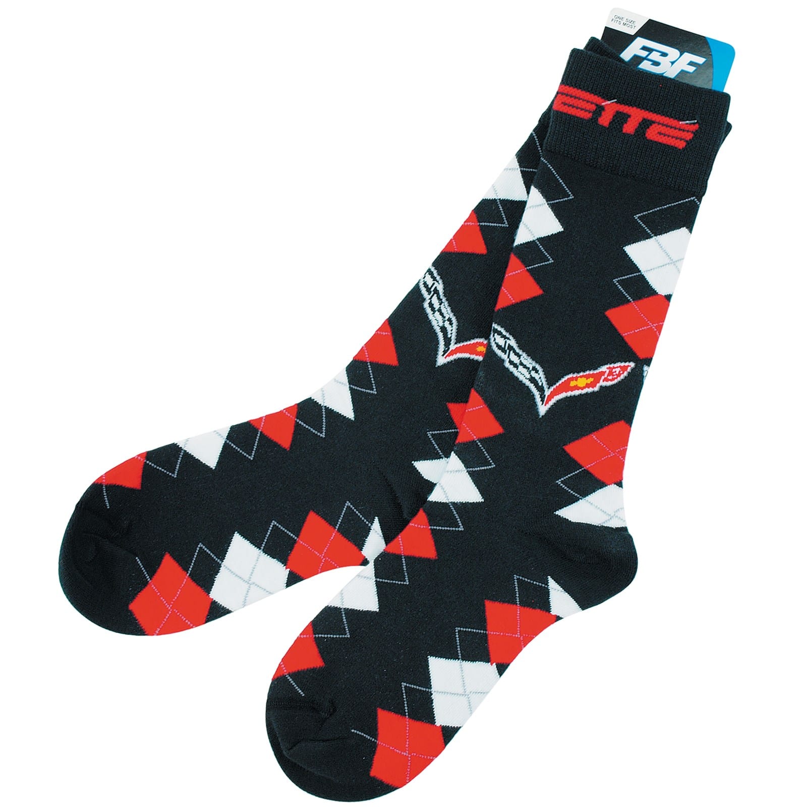 C7 New C7 Corvette Fan Nation Trouser Socks - Size 10-13 2014-2019