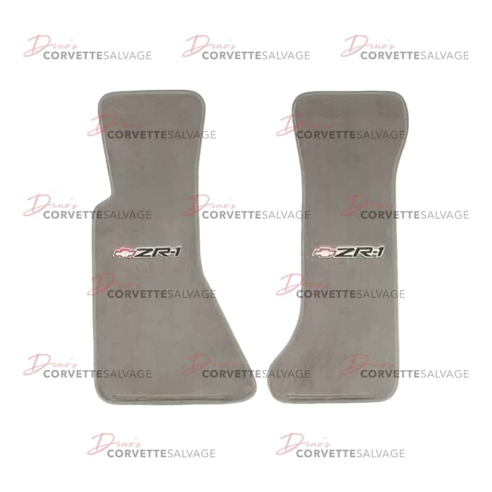 C4 New ZR-1 Floor Mat Set with Embroidered Emblem 1990-1993