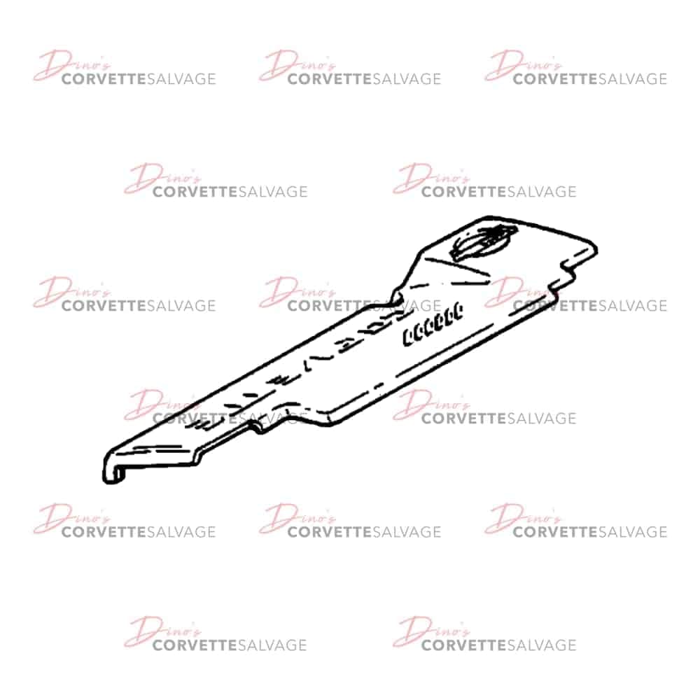 C4 Used Fuel Rail Cover 1992-1993