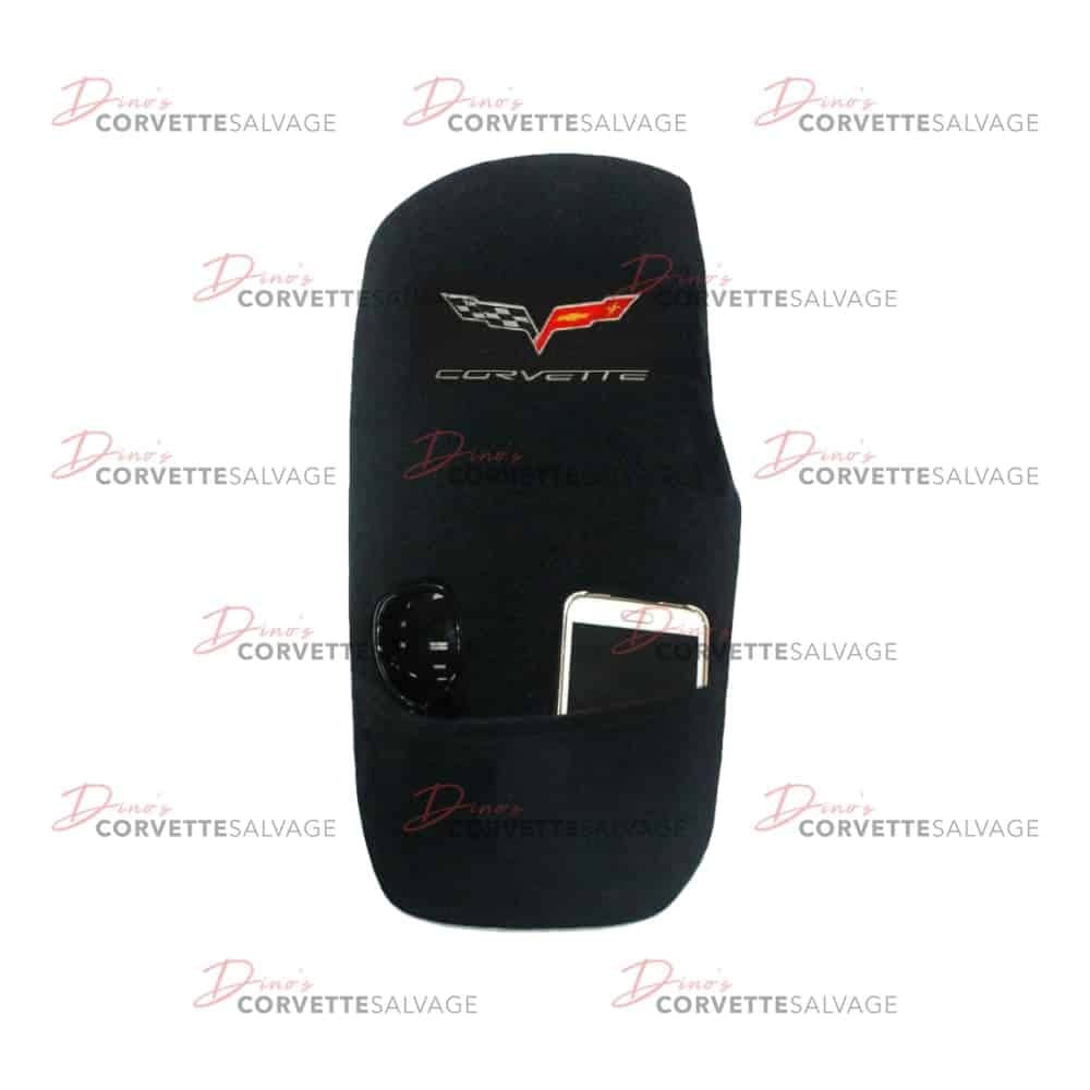 C6 New Konsole Armour Console Cover with Embroidered Emblem 2005-2013