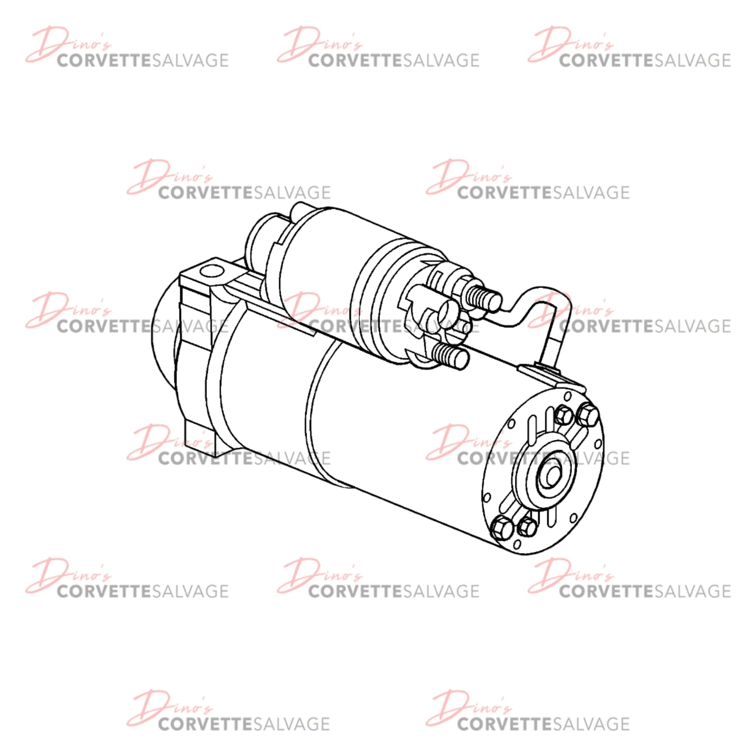 C6 Used Starter 2006-2013