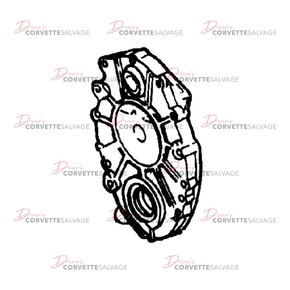 C4 Used Engine Front Cover 1996