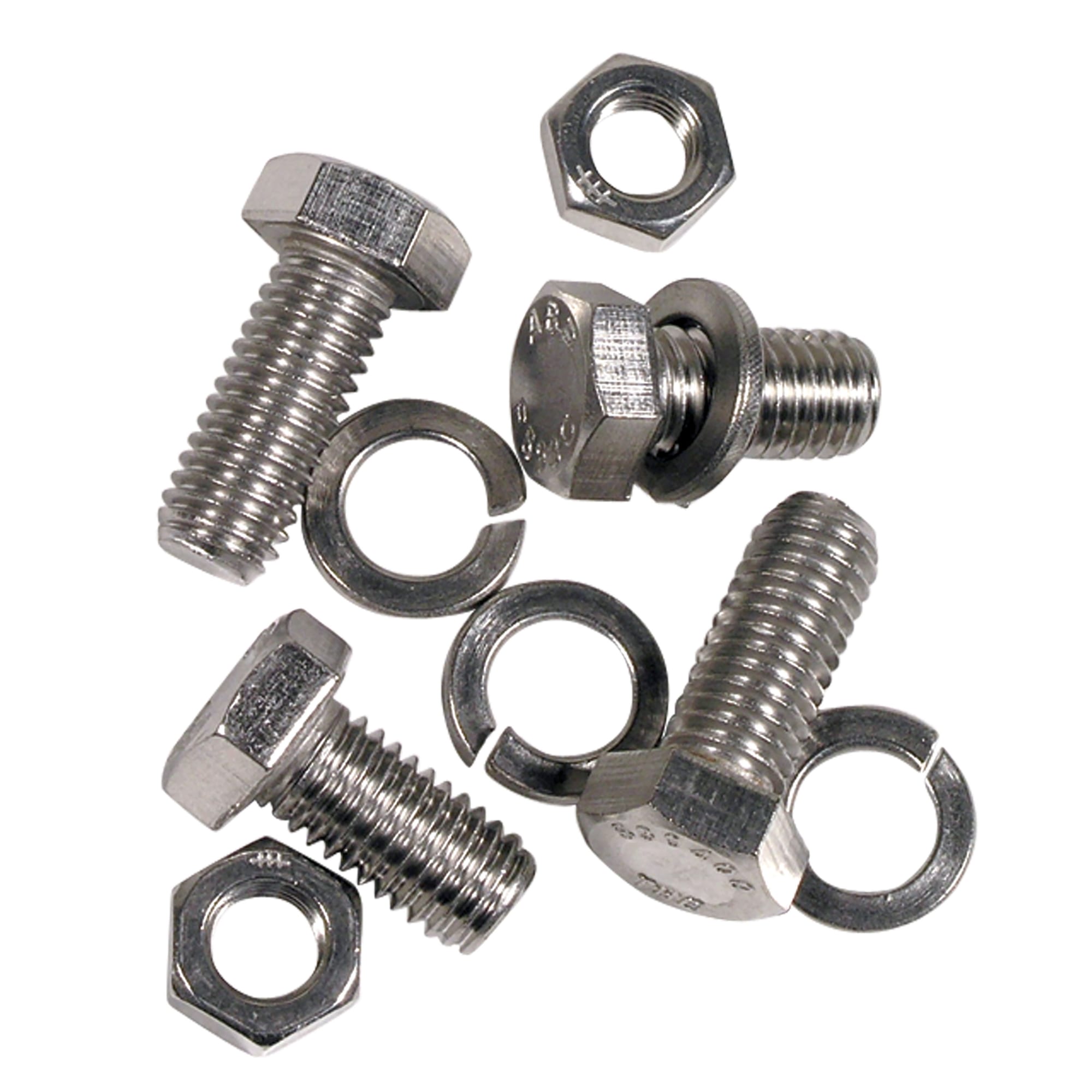 C3 New Seat Belt Bolt Kit, Lap & Shoulder 1969