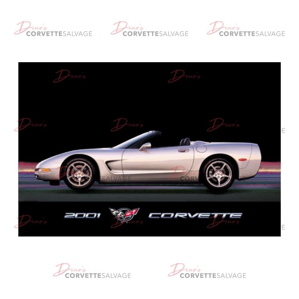 C5 Used Corvette Owner’s Manual 2001