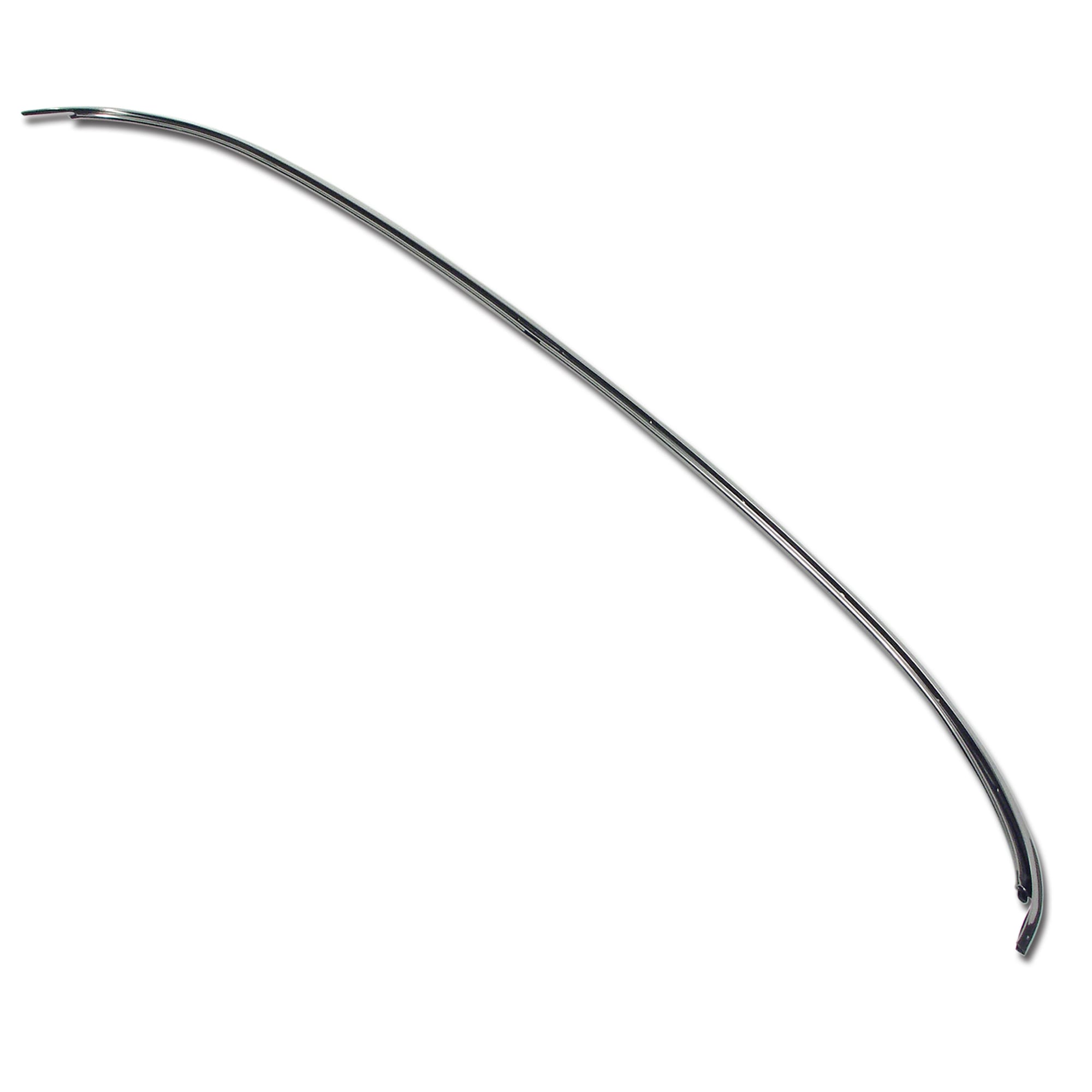 C3 New Trim Molding - Hard Top Header 1968-1975