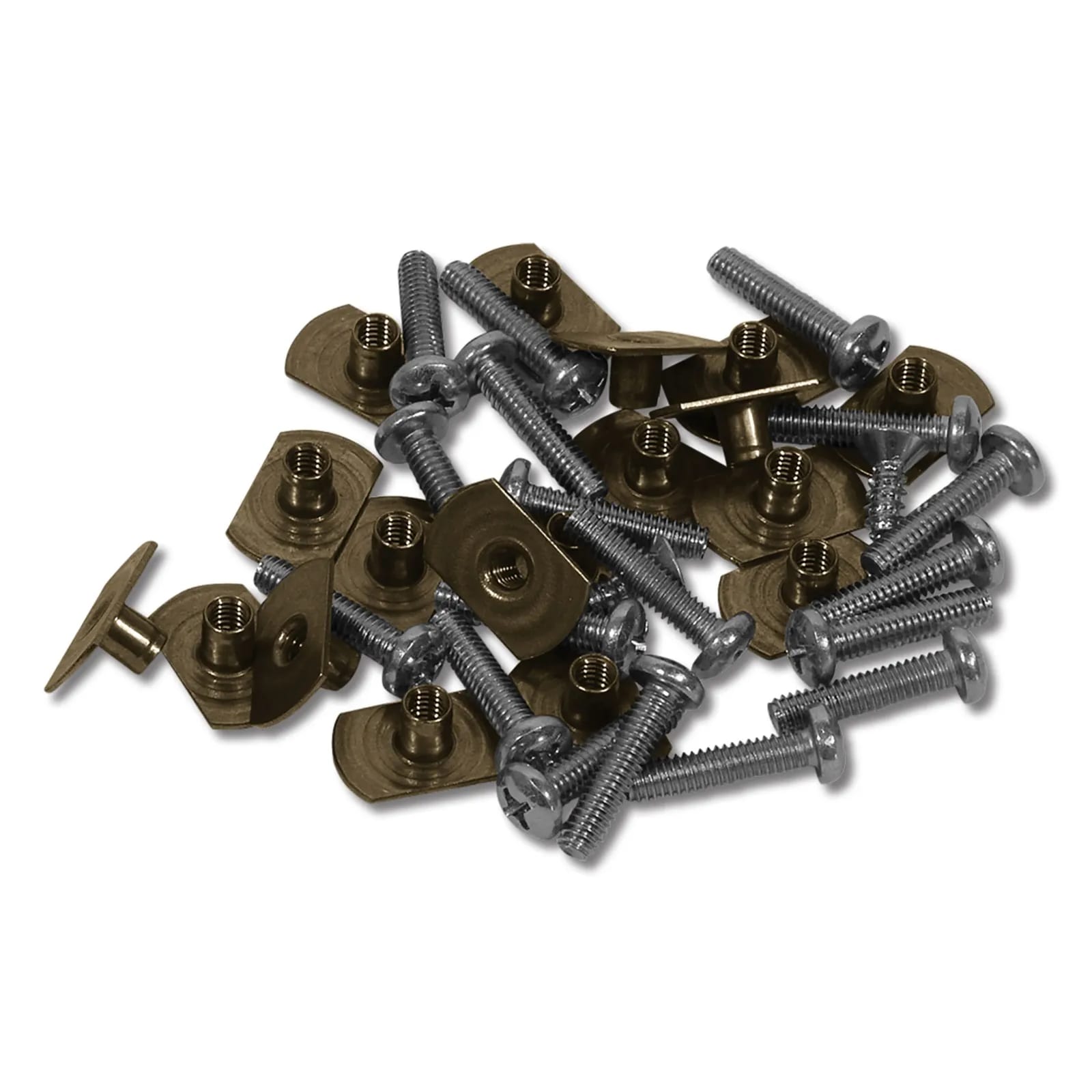 C1 New Weatherstrip Retainer Screw Set, Side Rail 1956-1962