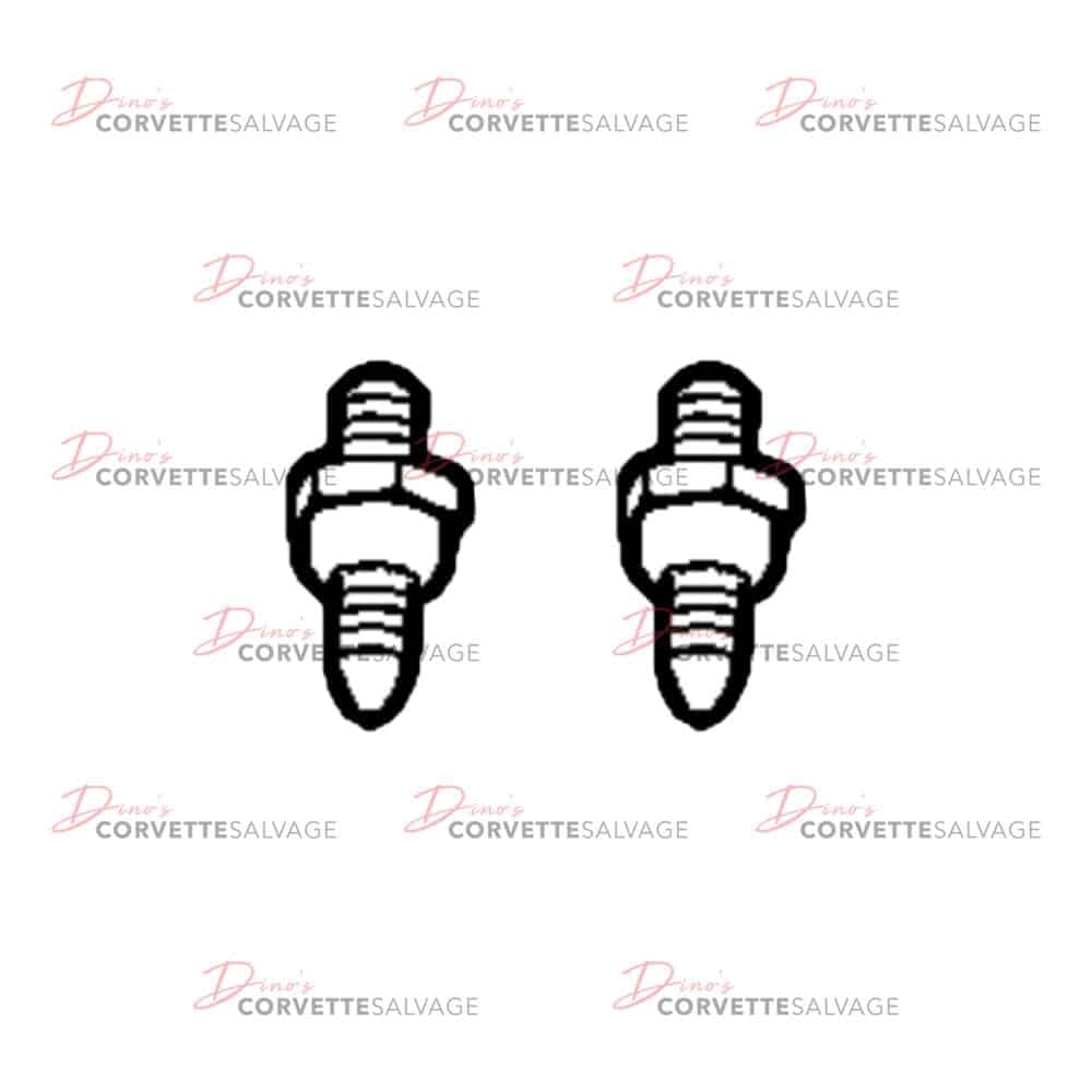 C8 New Coupe Targa Top Roof Panel Guide & Locator Pin Set 2020-2024