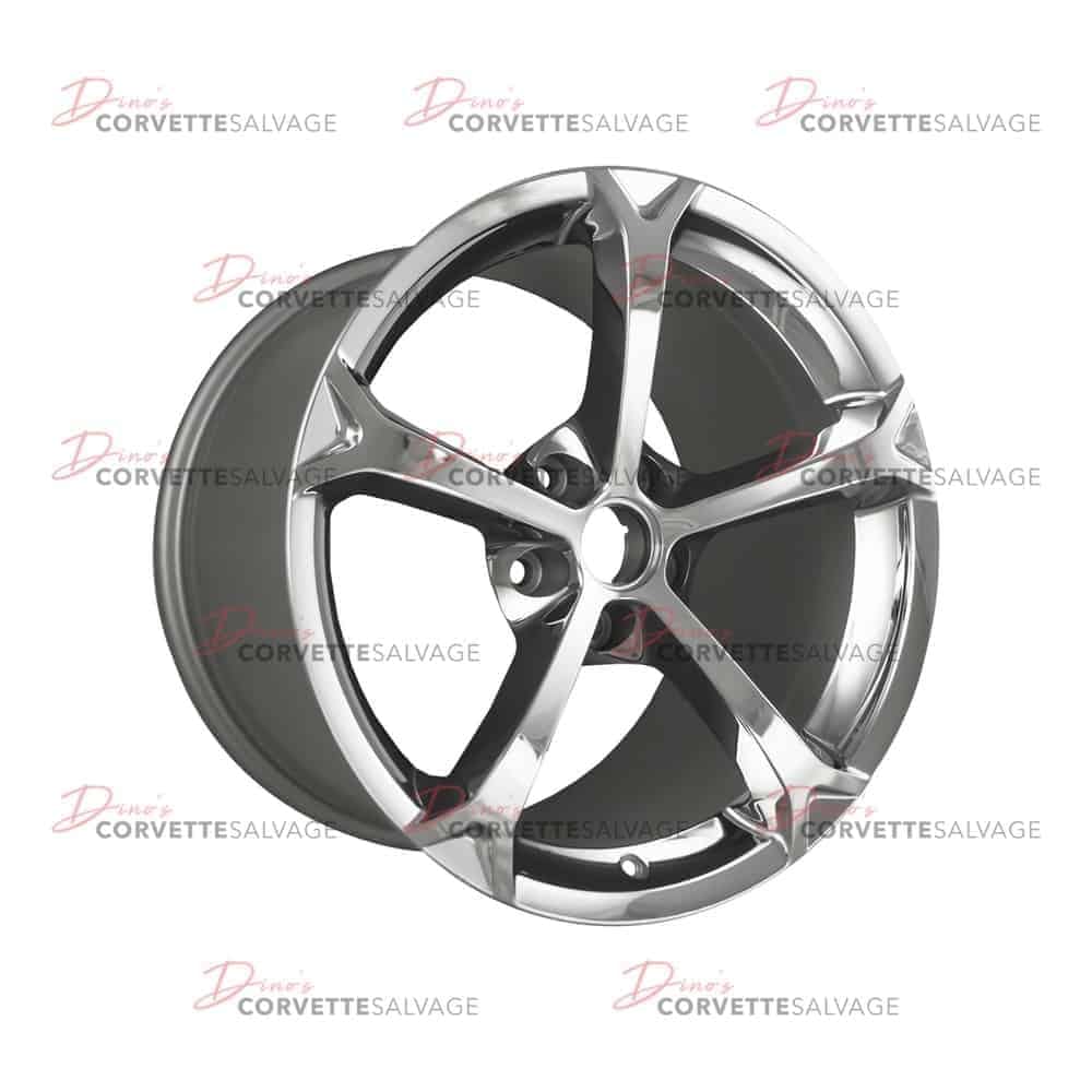C6 Used Chrome Rear Aluminum 19x12 Wheel 2010-2013