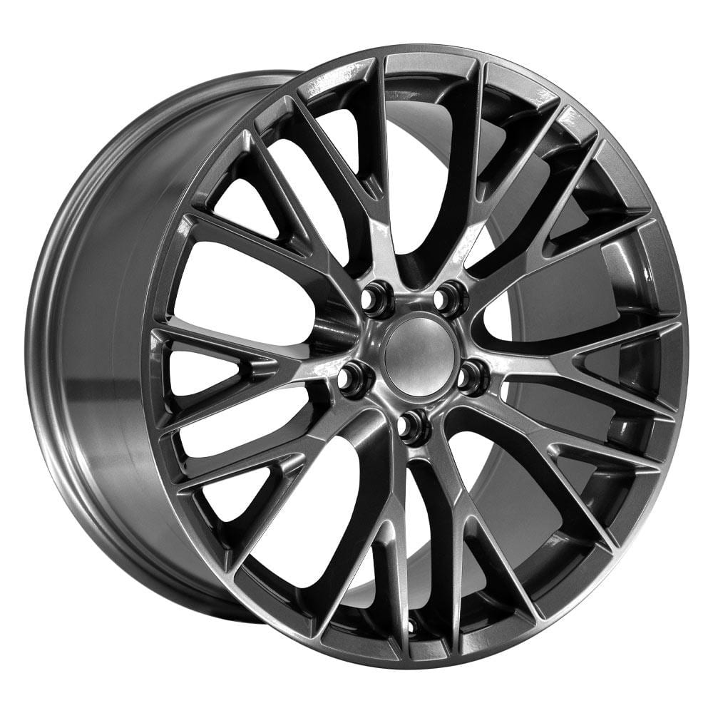 C6 New Gloss Gunmetal 19x10 Wheel (CV22B) 2005-2013