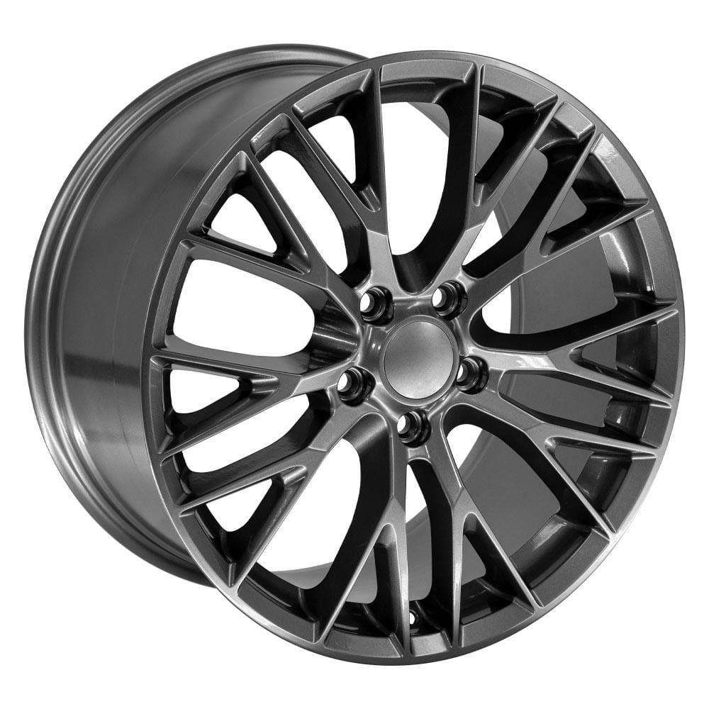 C6 New Gloss Gunmetal 19x10 Wheel (CV22B) 2005-2013