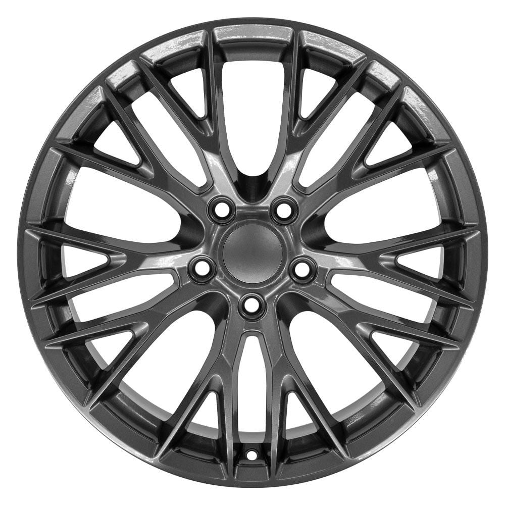 C6 New Gloss Gunmetal 19x10 Wheel (CV22B) 2005-2013