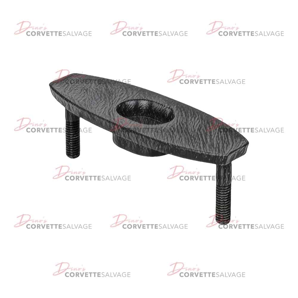C4 Used Convertible Rear Metal Latch Bezel 1989-1996