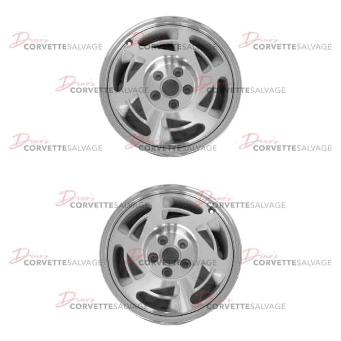 C4 Used ZR-1 Machined Rear Aluminum 17x11 Wheel 1990