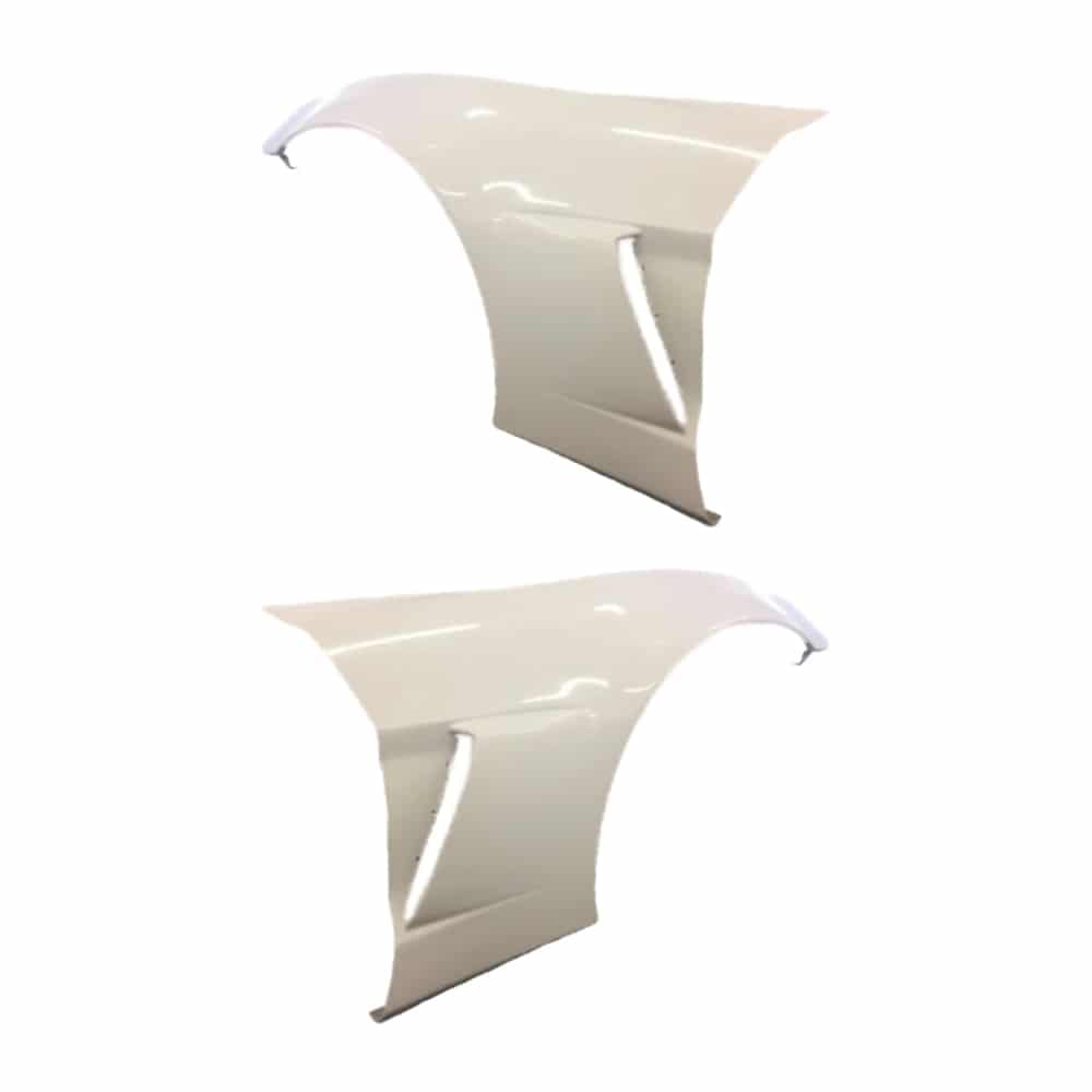 C6 New Z06 Style Fiberglass Front Fender Set 2005-2013