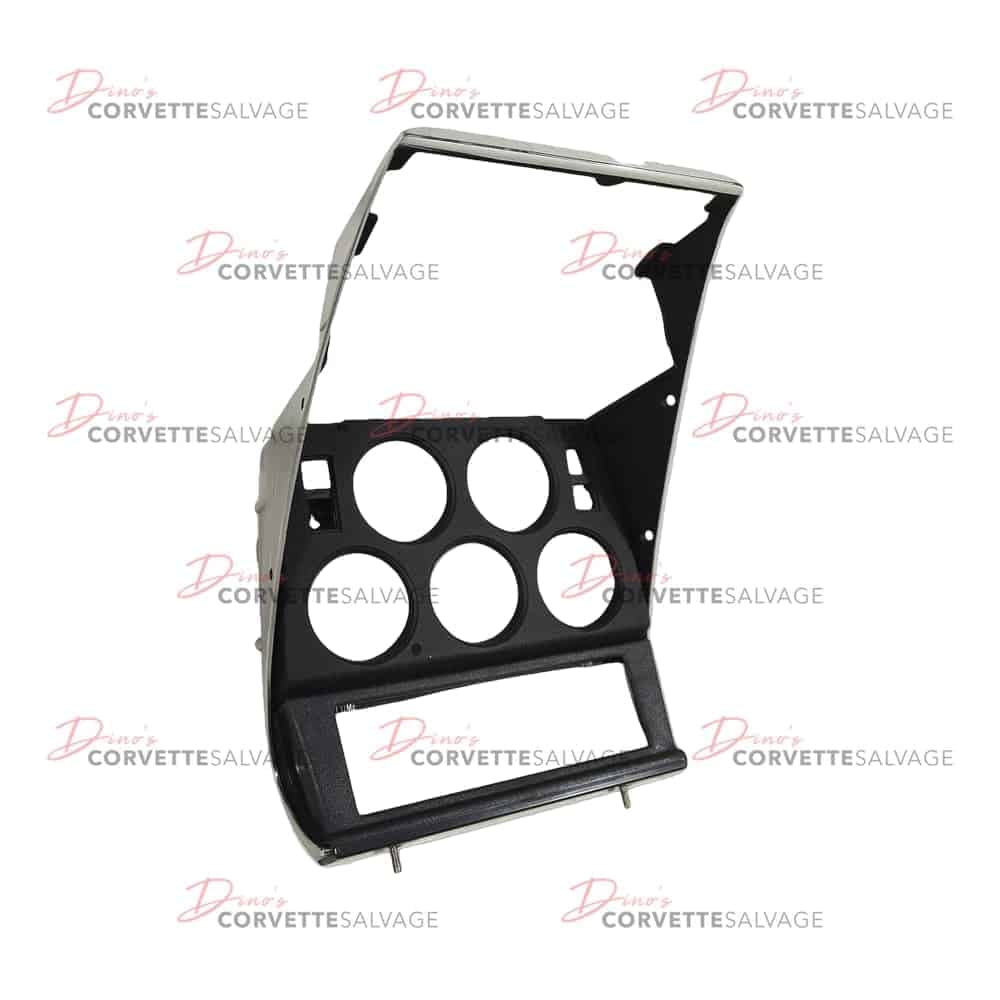 C3 New Die Cast Instrument Cluster Bezel (Modified for CD Player) 1968-1971