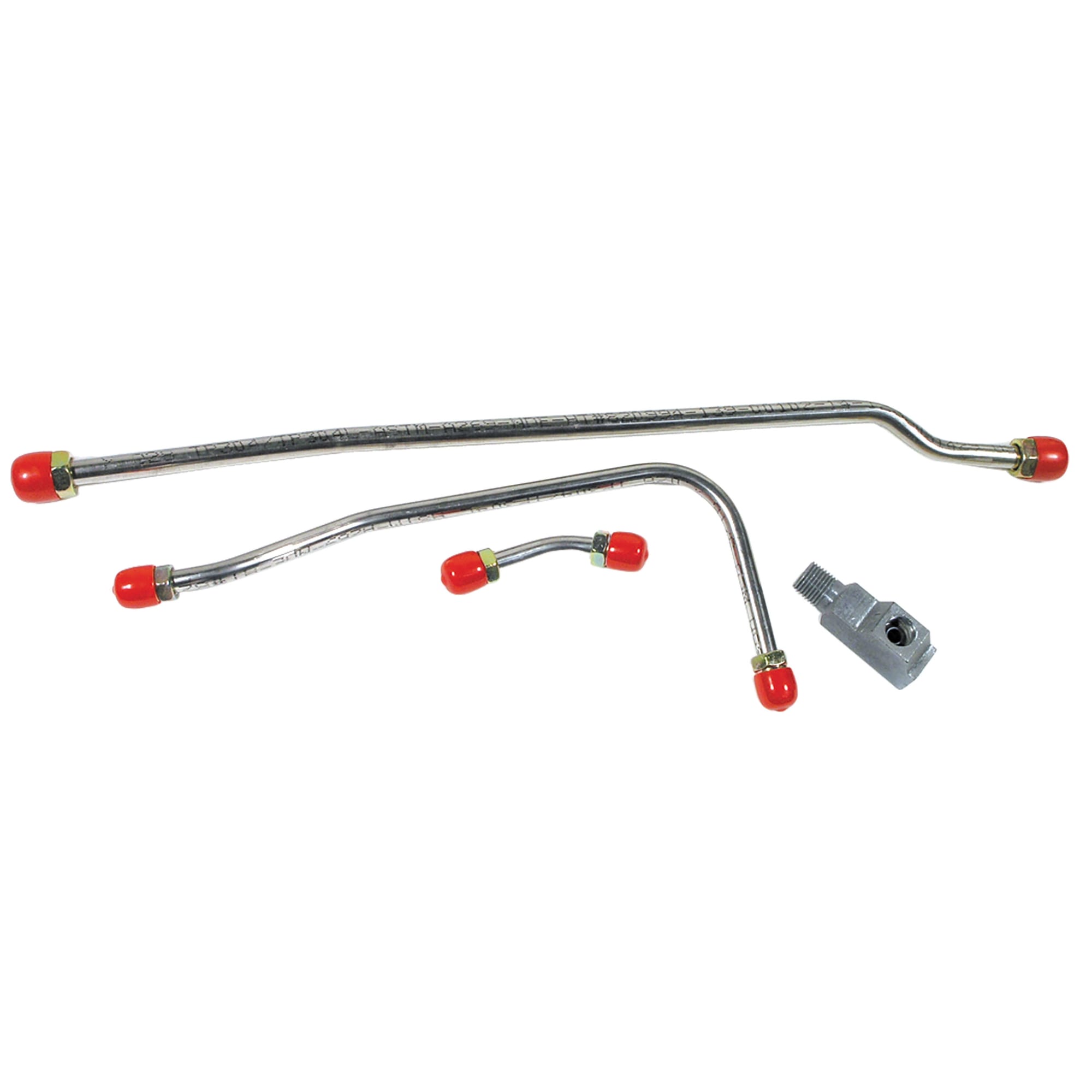 C2 New Gas Line, Stainless Steel Pump To Carburetor 425HP 1965