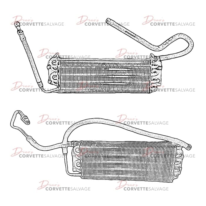 C4 Used Power Steering Cooler 1990-1996