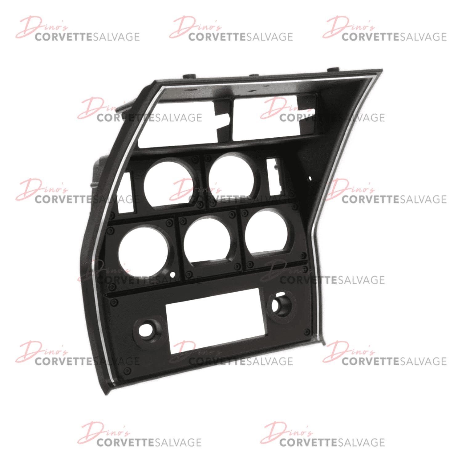 C3 New Instrument Cluster Center Gauge with Round Clock Hole 1978-1982