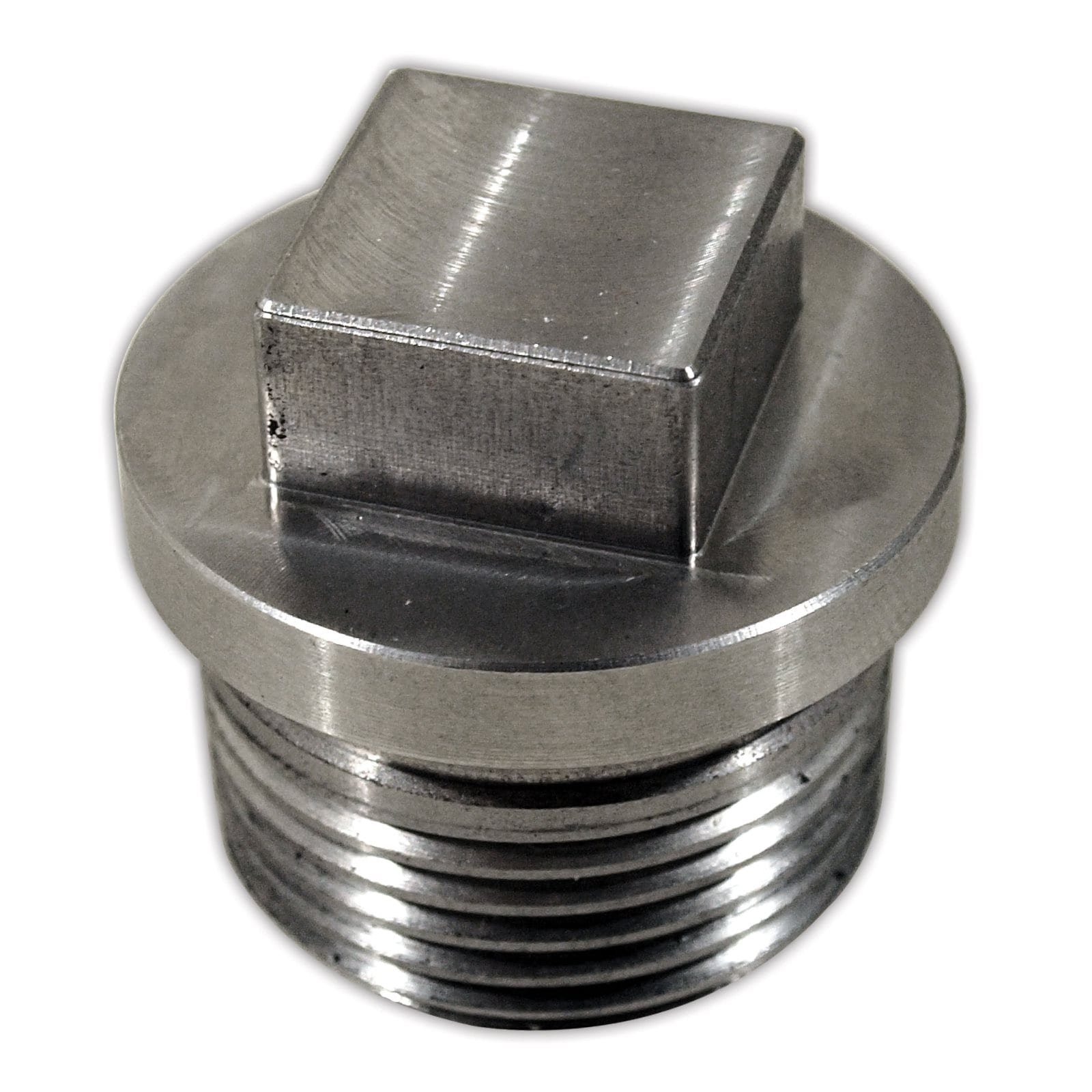 C2-C3 New Rear End Drain Plug, Stainless Steel - Coarse Thread 1965-1979