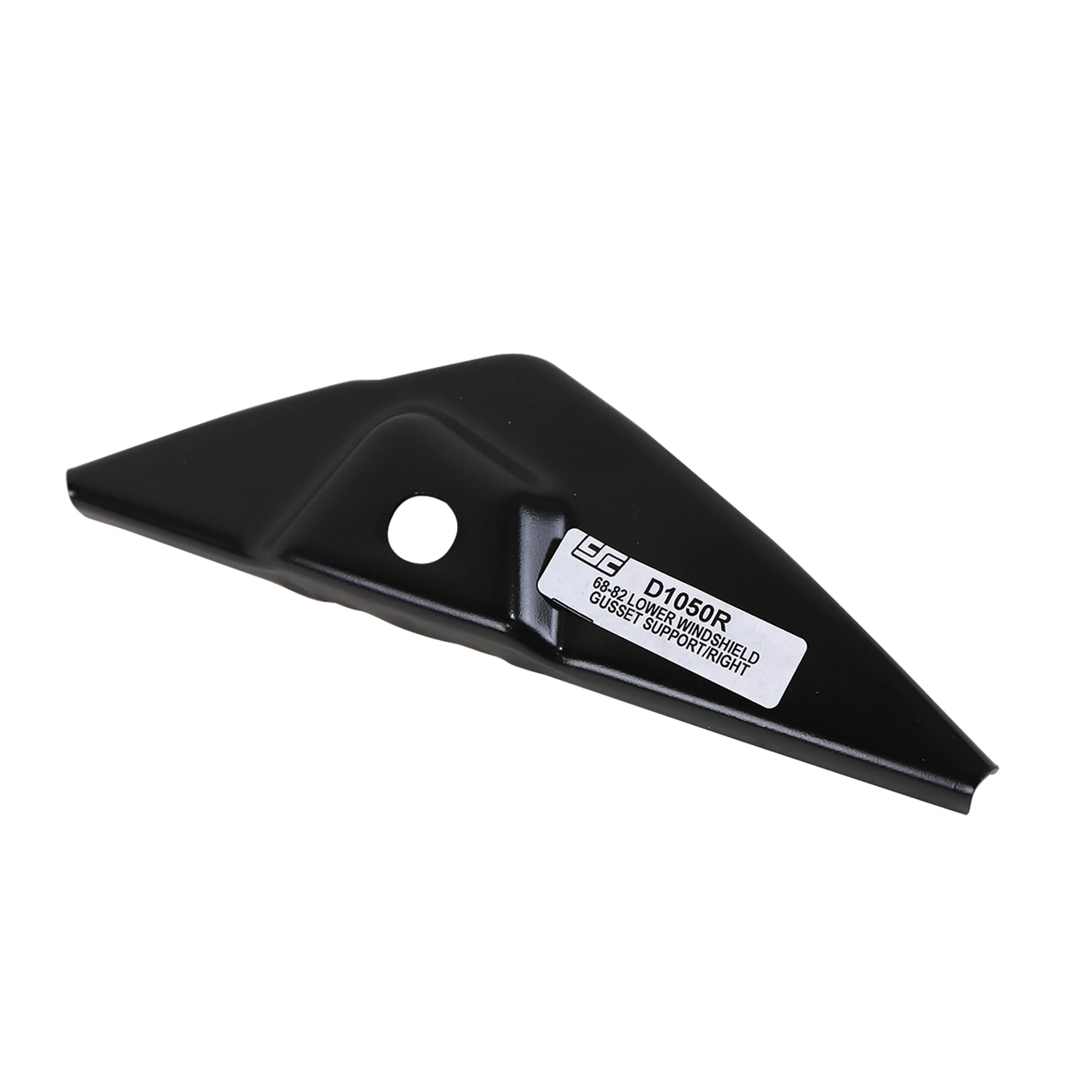 C3 New Passenger-Side Windshield Lower Gusset Support 1973-1982
