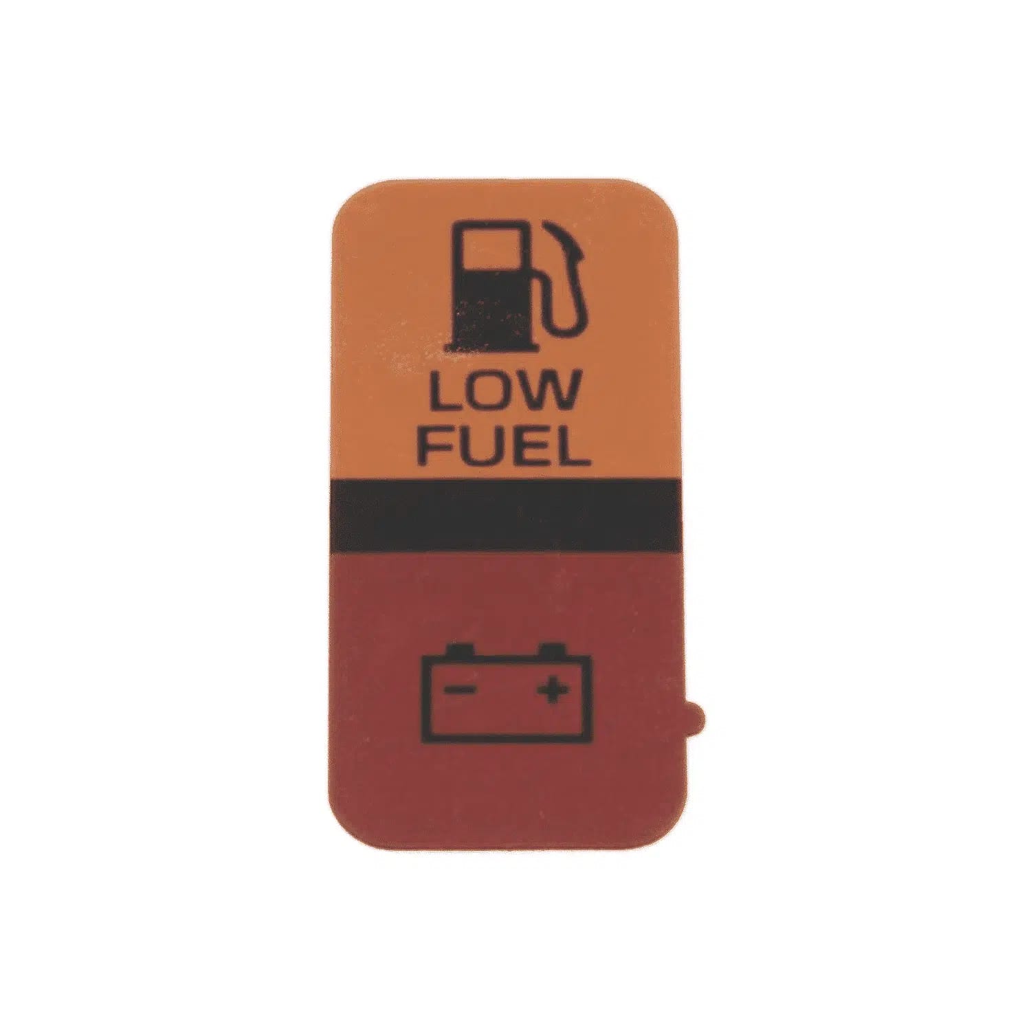 C3 New Low Fuel Battery Warning Lens 1980-1982